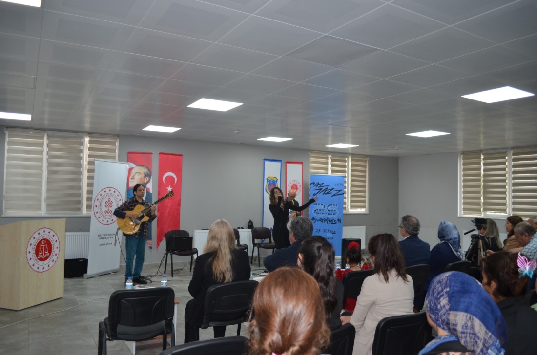 Afyonkarahisar Kadın Açık Ceza İnfaz Kurumu’nda Caz Festivali’ne Özel Konser